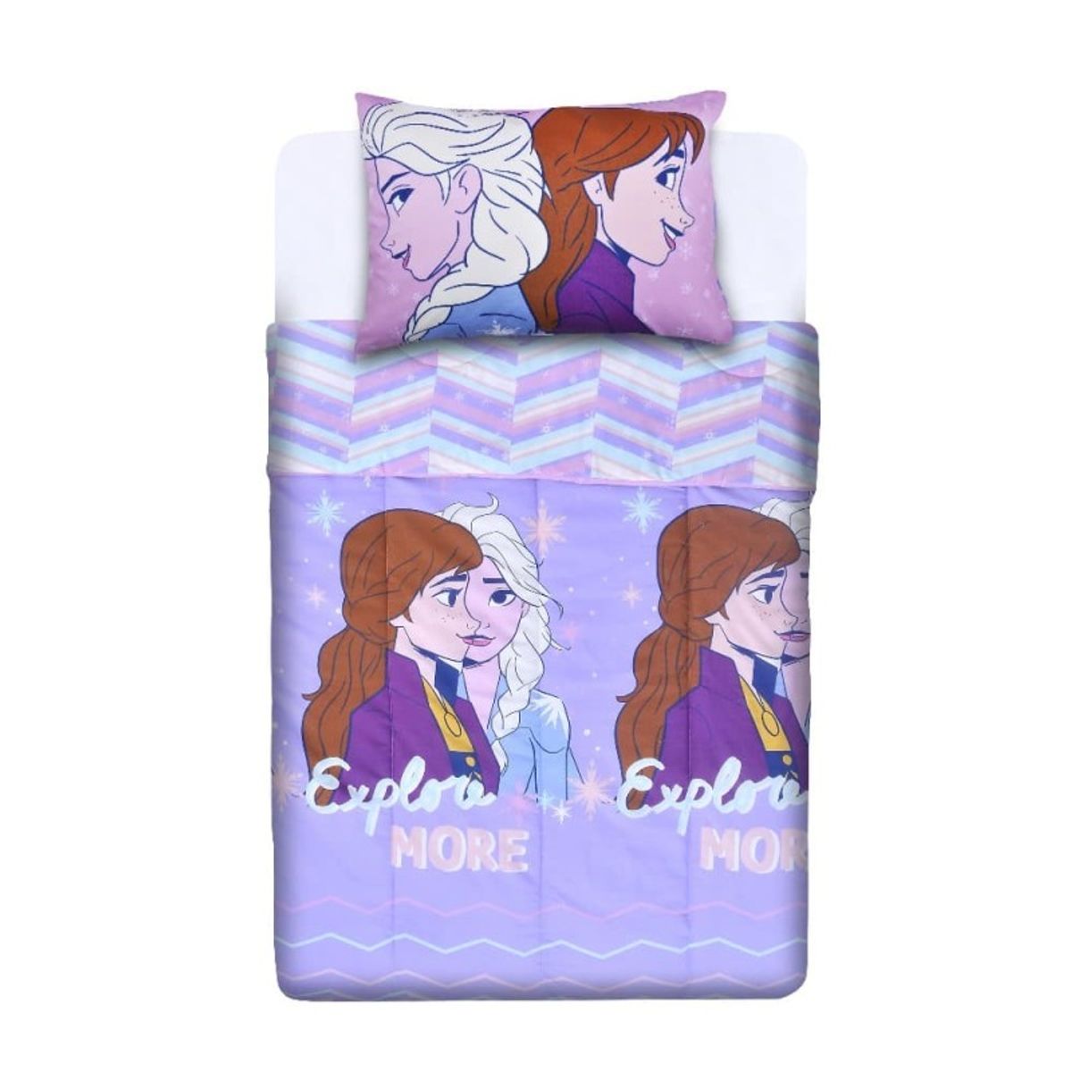 MASHINI - Plumón Microfibra Infantil 1.5 Plazas Frozen