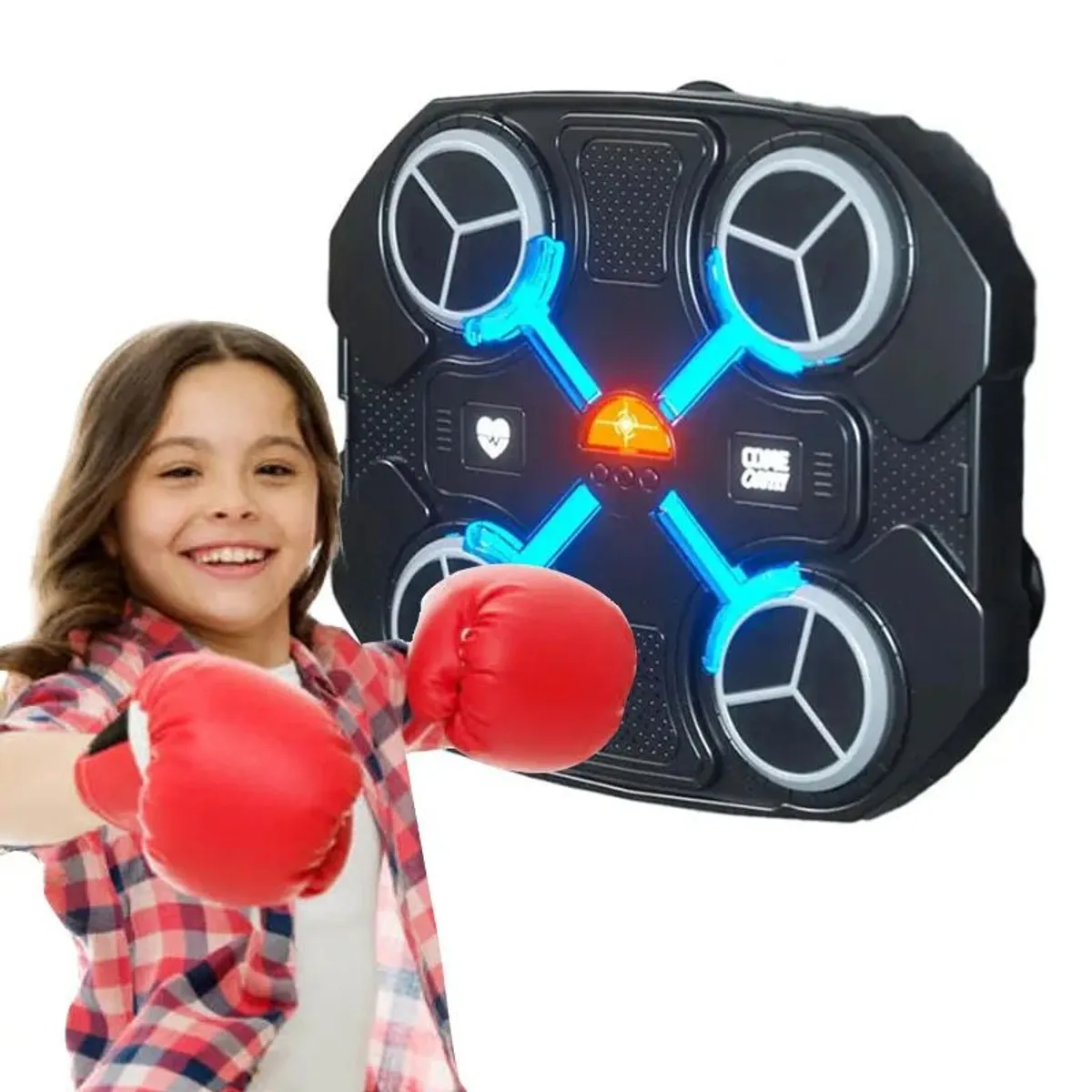 GENERICO - Maquina Boxeo Inteligente Artes Marciales Musical Bluetooth