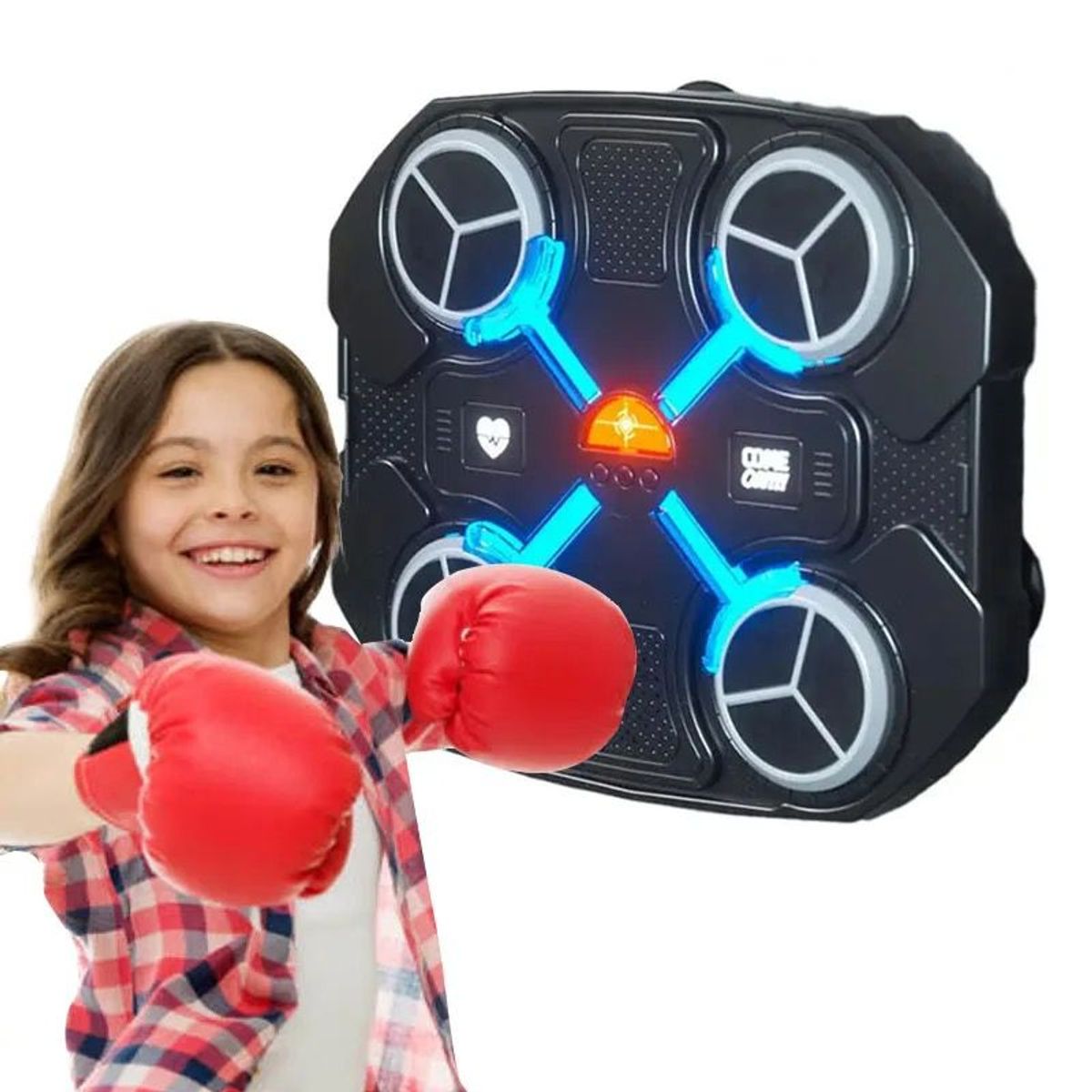 GENERICO - Maquina Boxeo Inteligente Artes Marciales Musical Bluetooth
