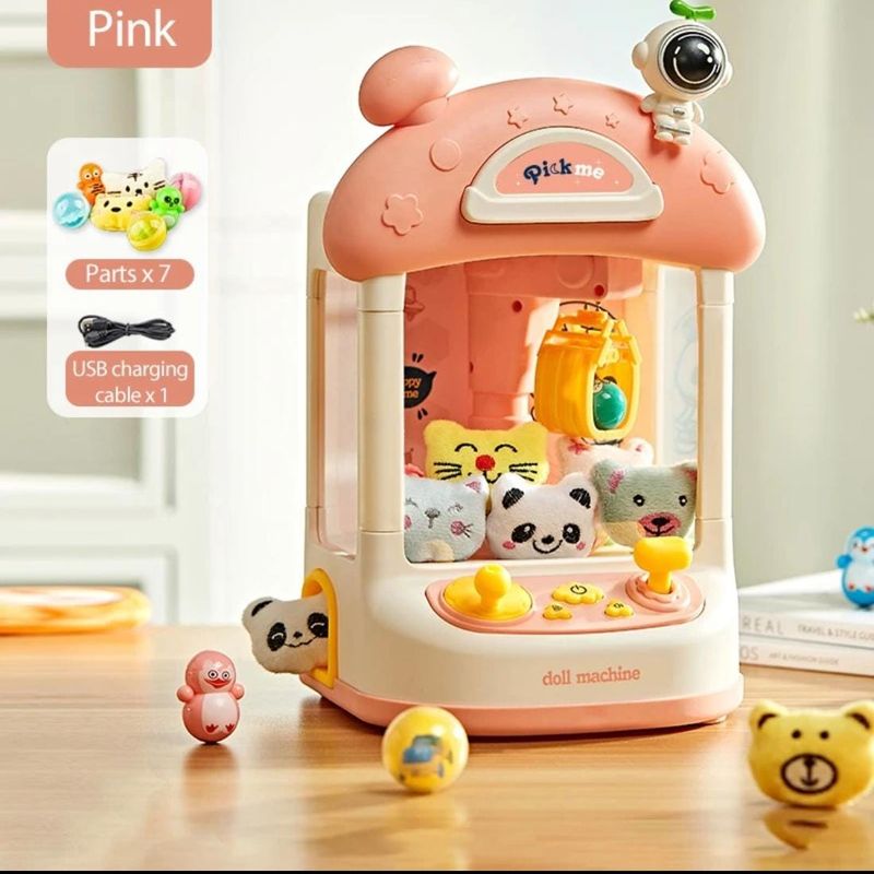 GENERICO - Mini máquina de captura juguetes con garras infantil