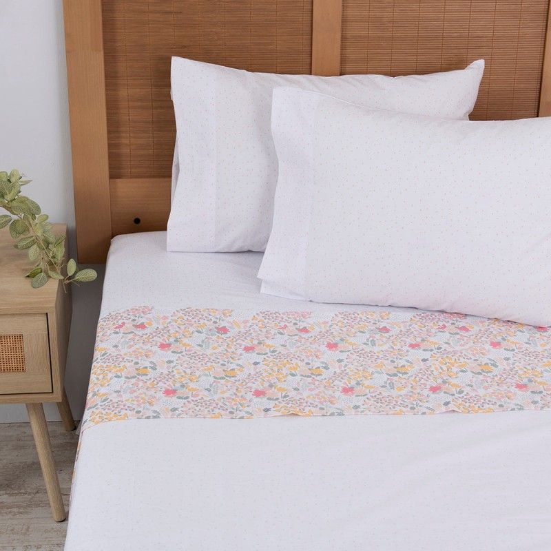 MASHINI - Juego de Sábanas Estampadas 180 Hilos 2.0 Plazas
