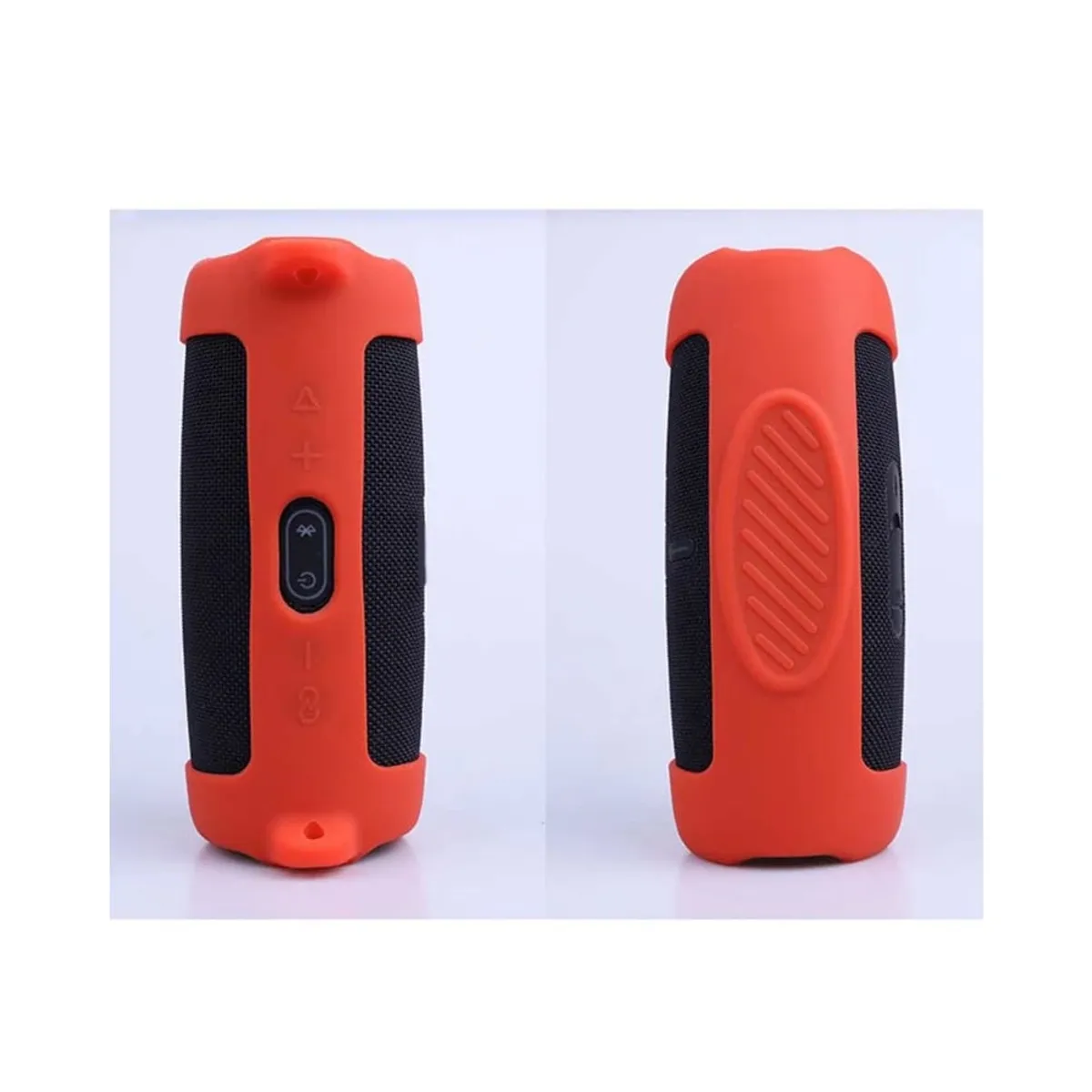 GENERICO - Funda Silicona Premium Para Parlante Jbl Charge 5 Color Rojo