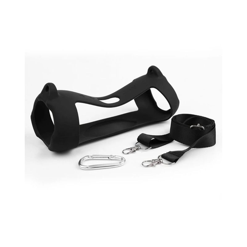 GENERICO - Funda Silicona Premium Para Parlante Jbl Charge 5 - Color Negro
