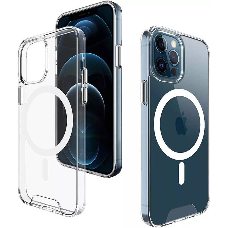HOCO - Carcasa Transparente Magsafe Para iPhone 12 Pro Max