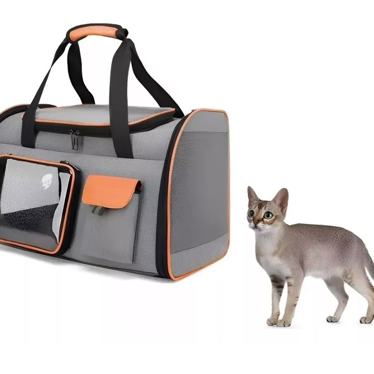 GENERICO - Bolso Transportador Mascota Canil