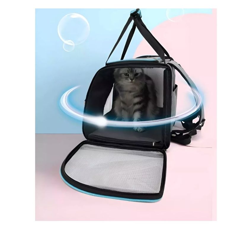 GENERICO - Bolso Transportador Mascota Canil Gato Mochila Transporte