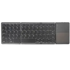 GENERICO - Mini Teclado Plegable Inalámbrico con Bluetooth con panel Táctil