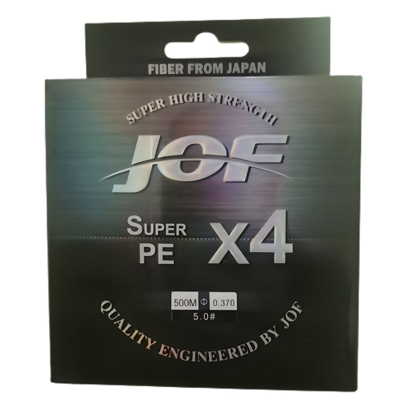 GENERICO - Multifilamento de pesca 4 hebras 500 metros 0.37mm