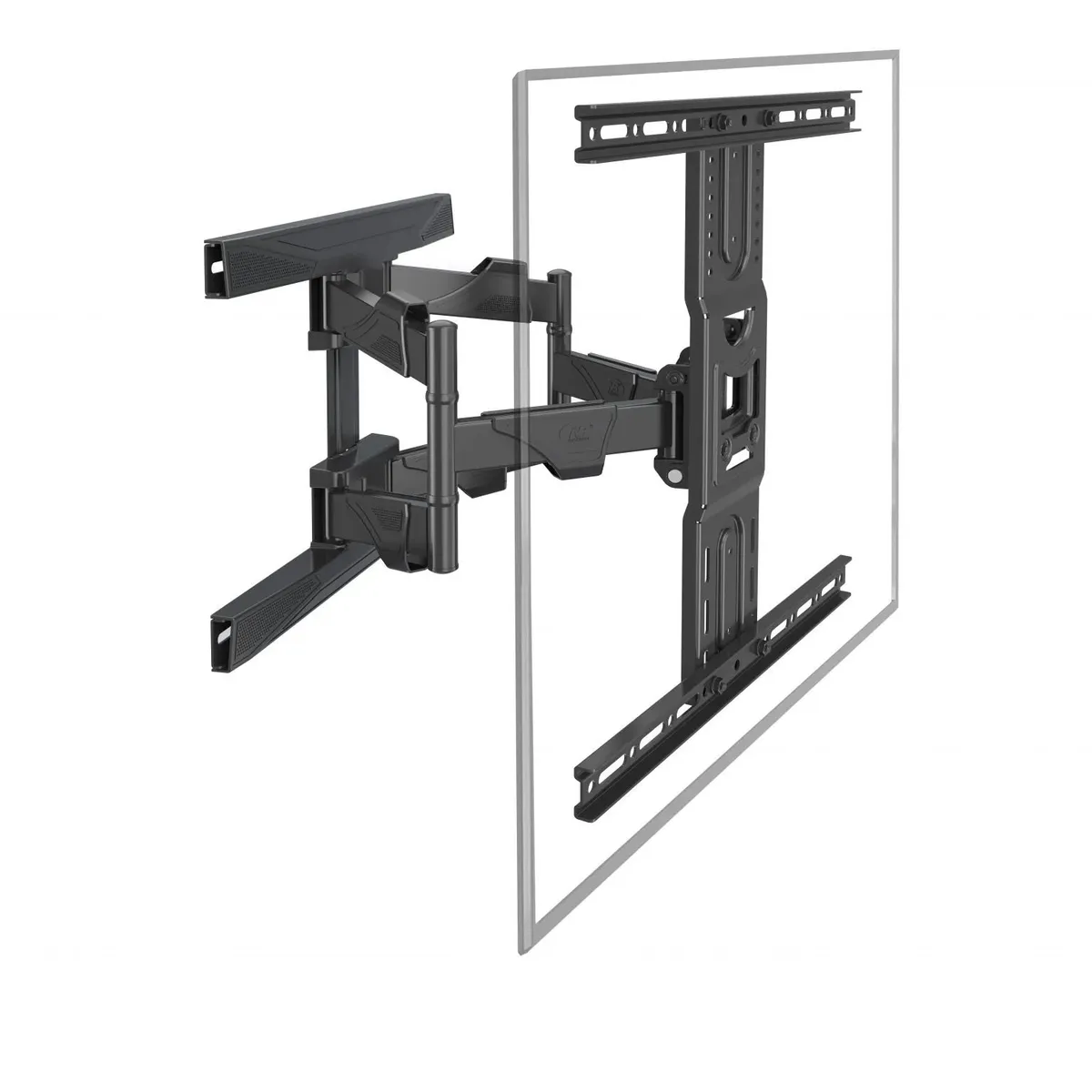 ANGELES DEL HOGAR - Soporte para Tv full movimiento Capacidad 45 a 75 Pulgadas Negro