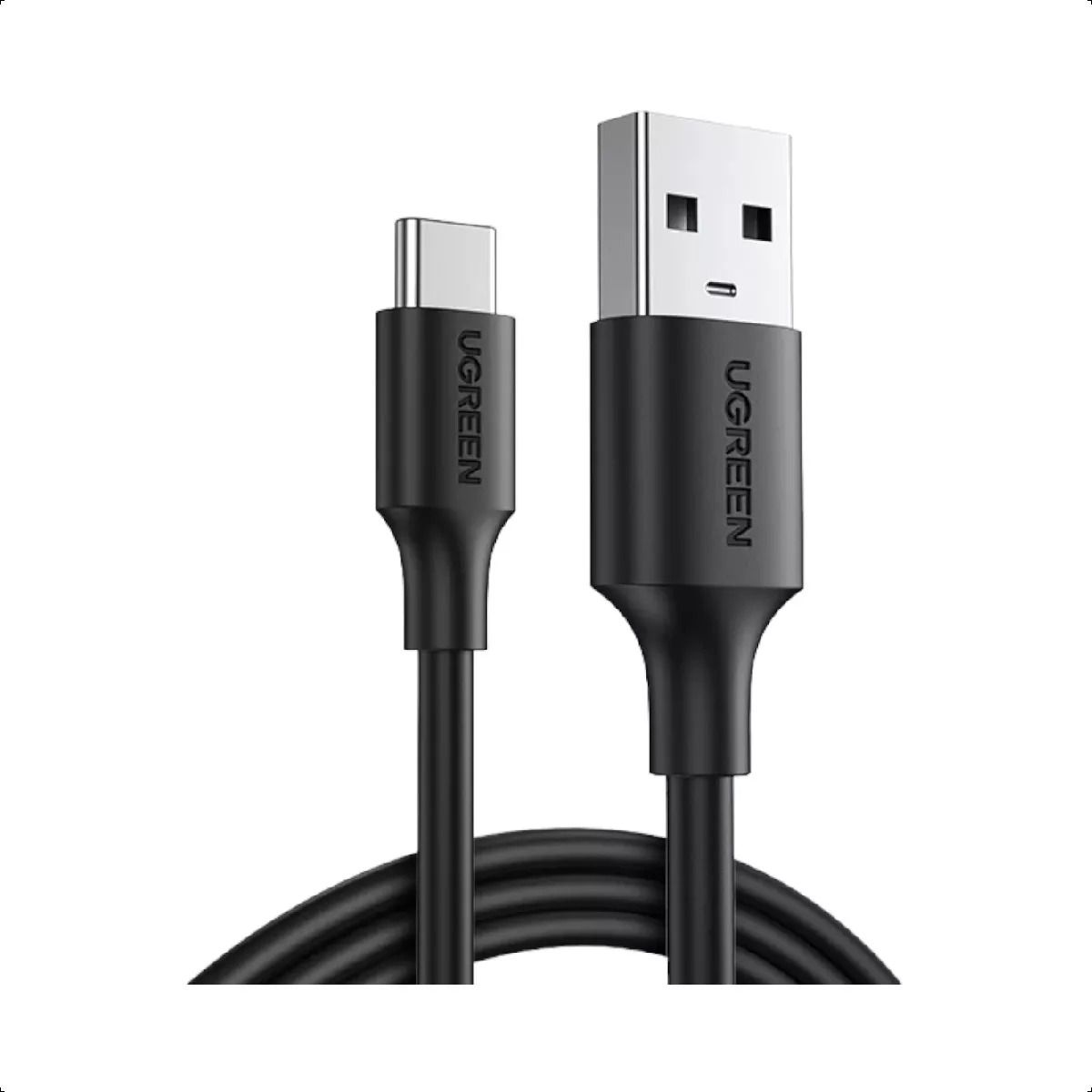 GENERICO - Cable Ugreen Usb A A Usb C Pcv 3a 1 Metro Us287