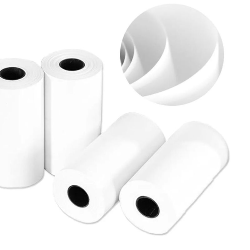 GENERICO - 10 Rollos De Papel Térmico Para Mini Impresora