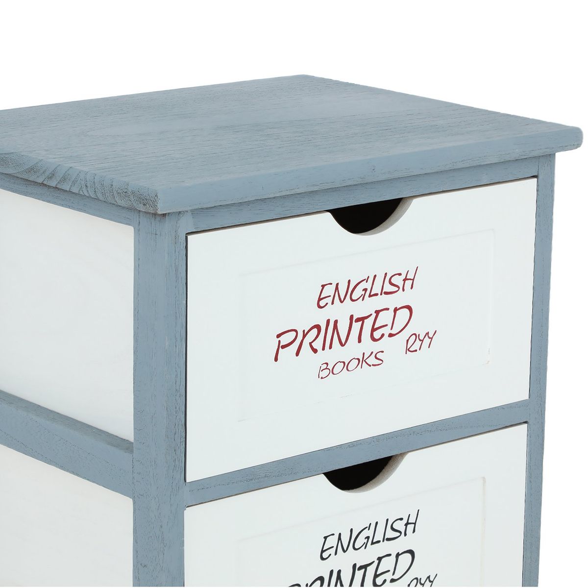 ITAHOME - CAJONERA REPISA LOMBARDY 2 CAJONES CELESTE