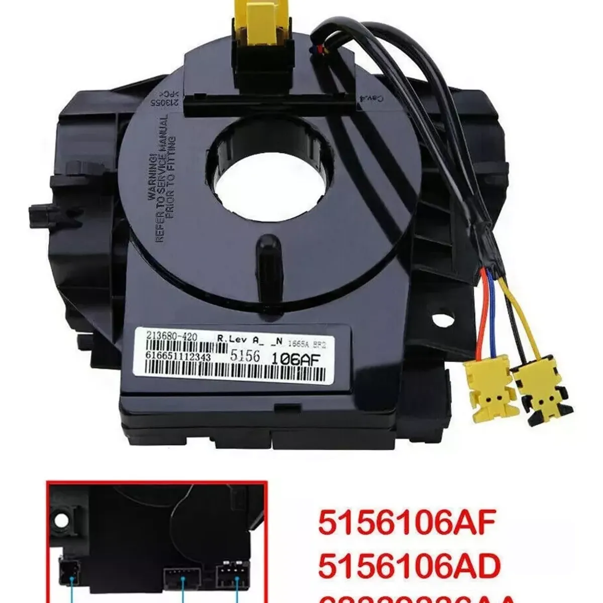 KUANGYE - Cinta Airbag +sensor Giro Para Jeep Wrangler Compass Patriot