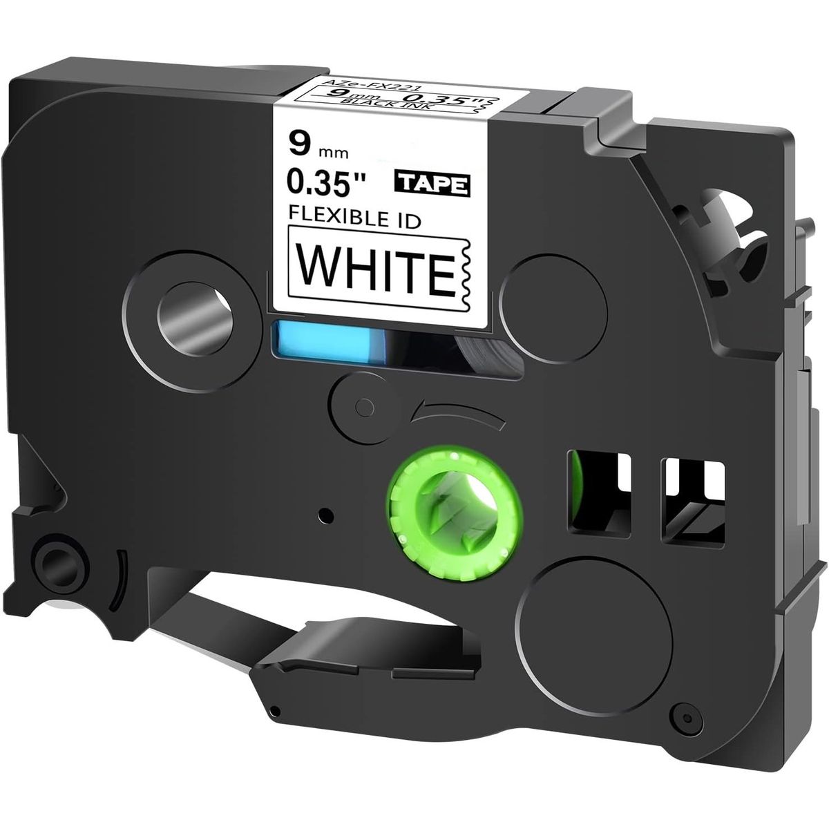 KUANGYE - Cinta Termocontraible Alternativa Para Brother Tze-fx221 9mm