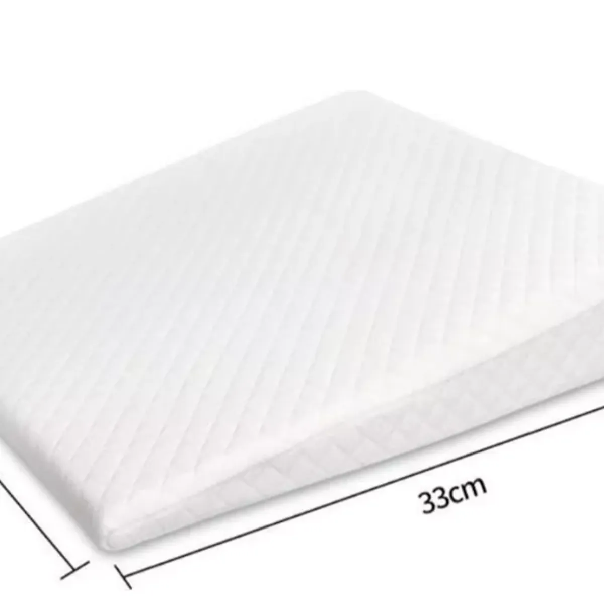GENERICO - Cojín Almohada Anti-reflujo Para Bebé color Blanco