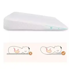 GENERICO - Cojín Almohada Anti-reflujo Para Bebé color Blanco