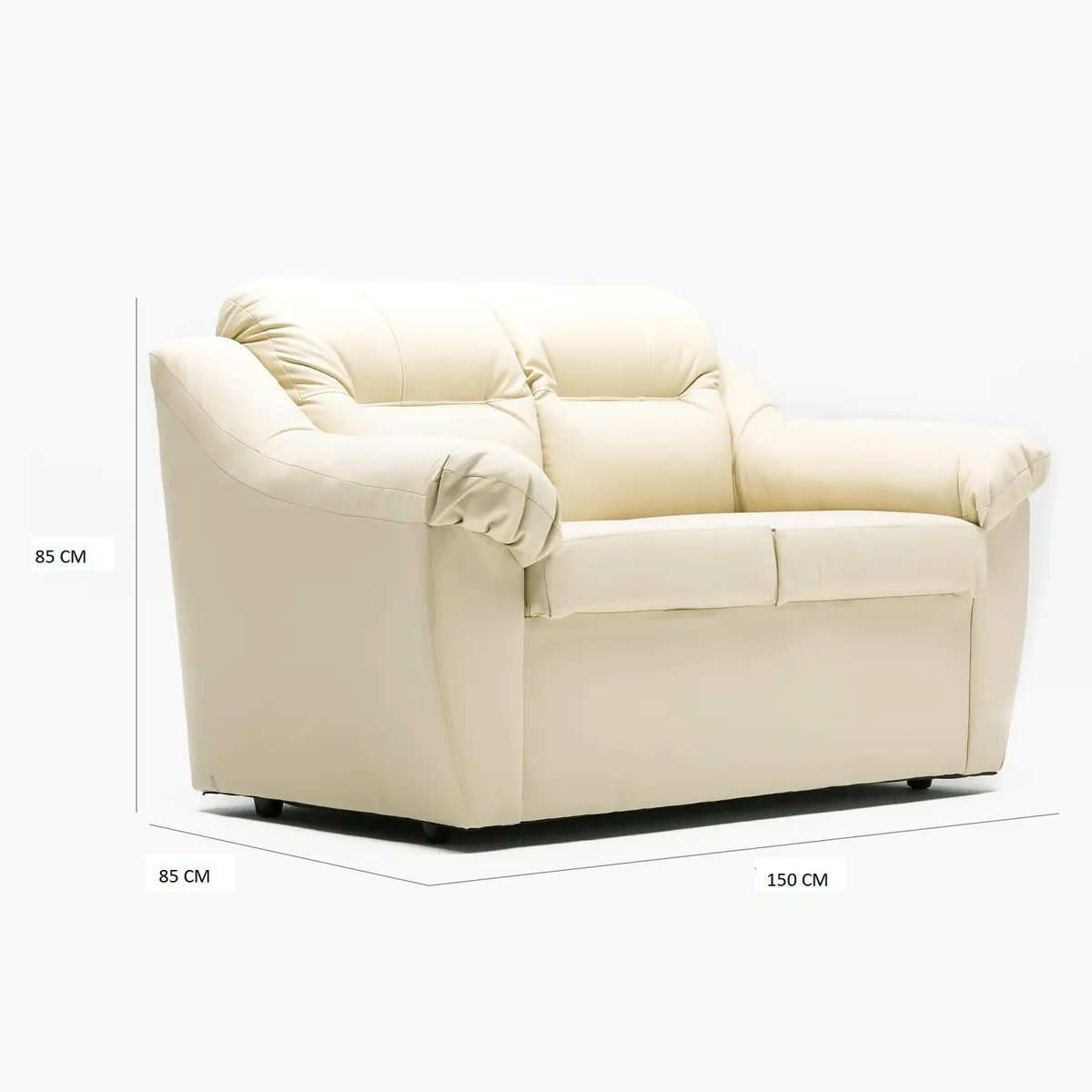 CABSUR - SOFA ASTURIAS 2CPOS BEIGE
