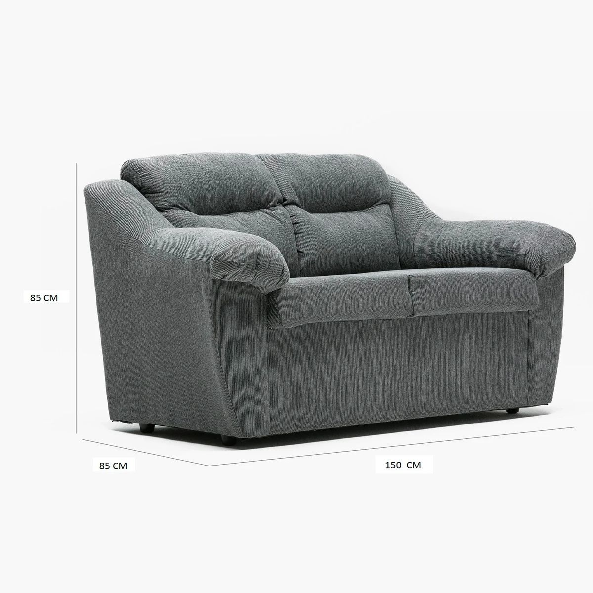 CABSUR - SOFA ASTURIAS 2CPOS GRIS