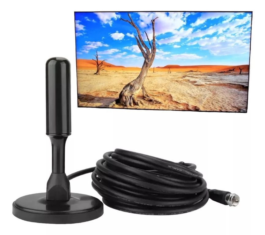 KUANGYE Antena Tv Digital Abierta Hd Tvd Interior 360 Coaxial Hd