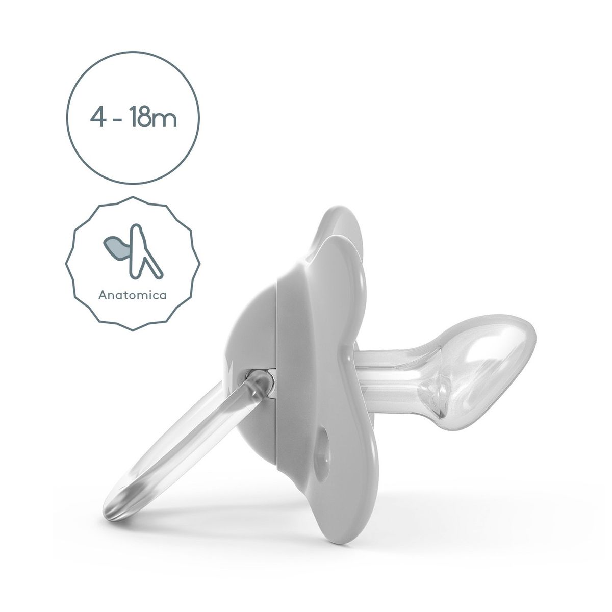 SUAVINEX - PACK CHUPETE +4-18M SWALLOW ROSADO + BROCHE ROSADO