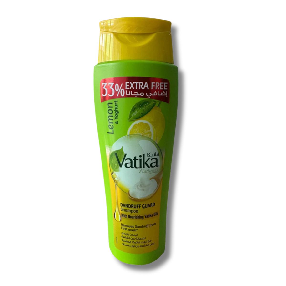 VATIKA NATURALS - Shampoo Vatika Limon & Yoghurt 400 ml 33% Extra