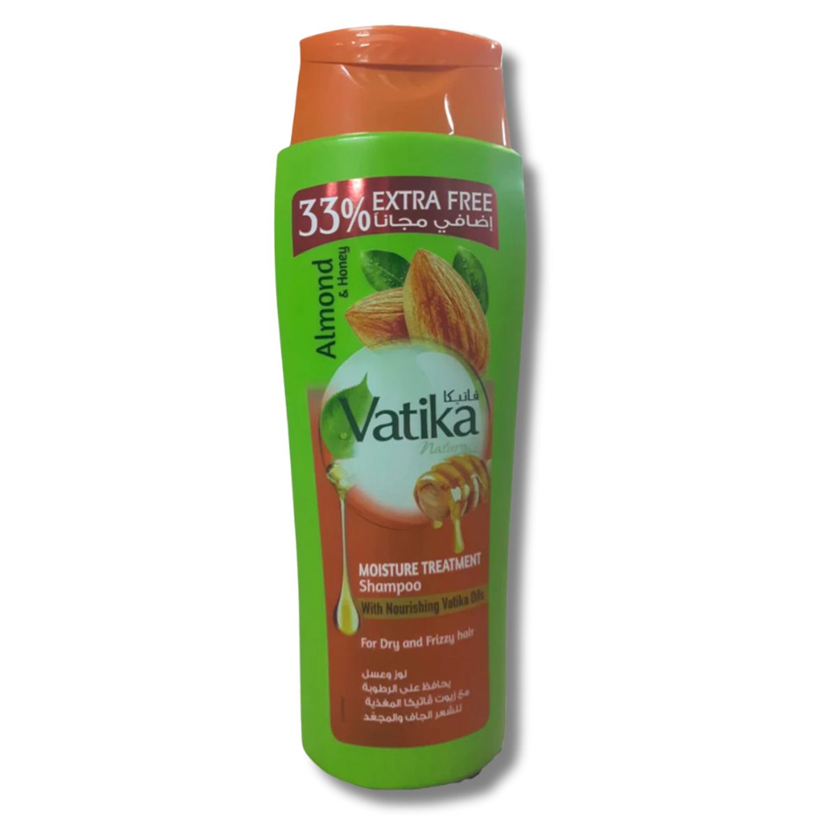 VATIKA NATURALS - Shampoo Vatika Almendra M&T 400 ml 33% Extra