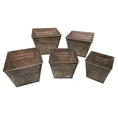 BRIC - Set 5 macetas para plantas