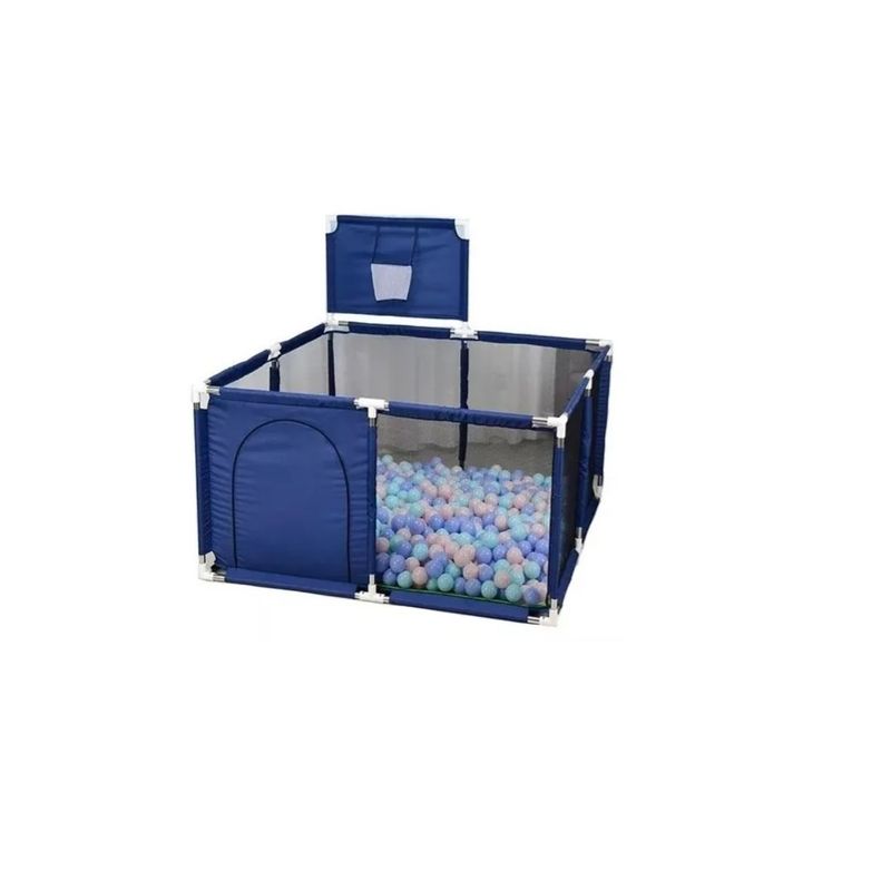 GENERICO - Corral Para Bebes Piscina De Pelotas Juego Infantiles Blue