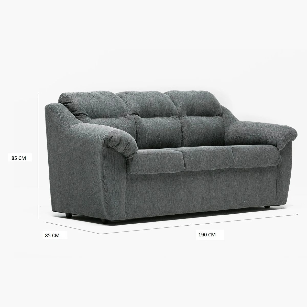 CABSUR - SOFA ASTURIAS 3CPOS GRIS