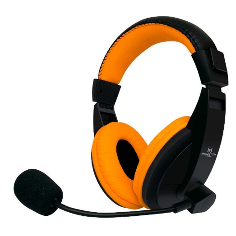 MONSTER GAMES - Audífonos Gamer Monster Con Micrófono 550rg Headset
