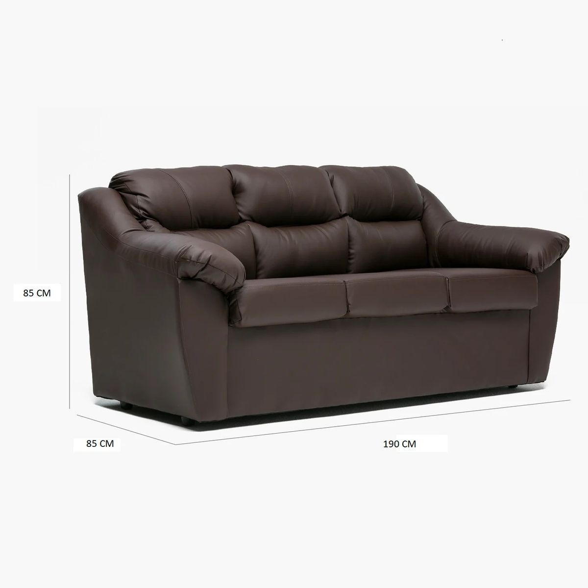 CABSUR - SOFA ASTURIAS 3CPOS CAFÉ MORO