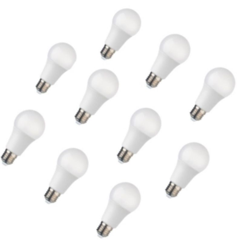 WANT - Pack X 10 Ampolleta Led E27 12W Luz Cálida