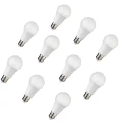 WANT - Pack X 10 Ampolleta Led E27 12W Luz Cálida