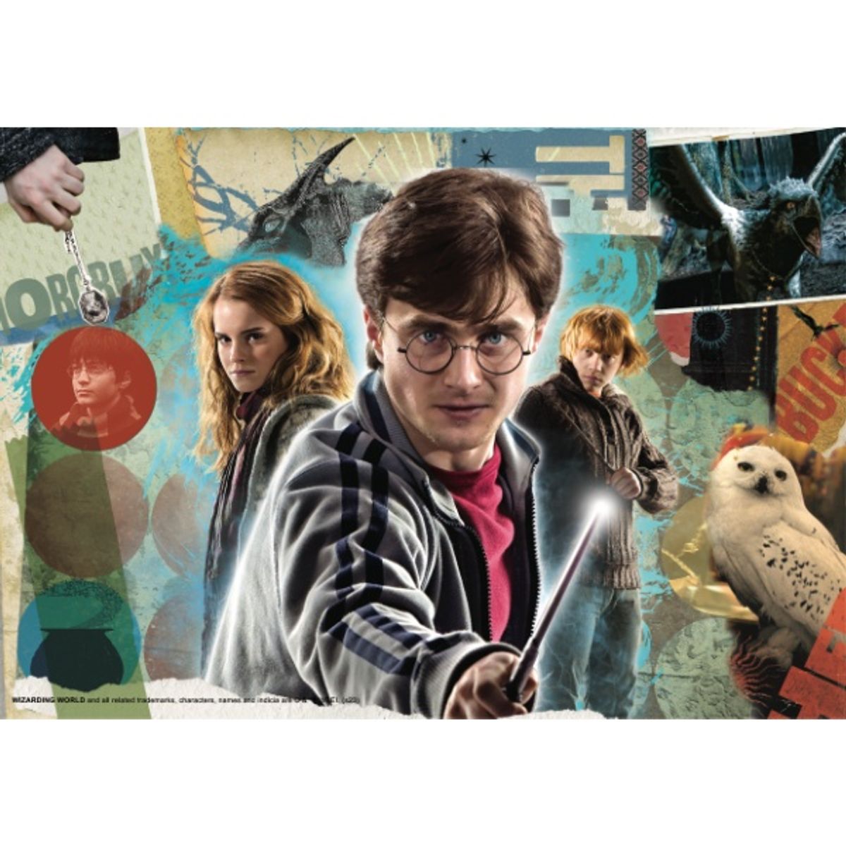 CLEMENTONI - Puzzle 180 piezas Harry Potter Super