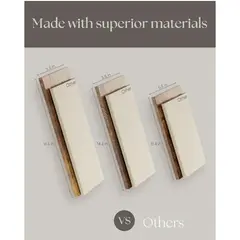 GENERICO - Repisas Flotantes De Madera Kit X3 Colores