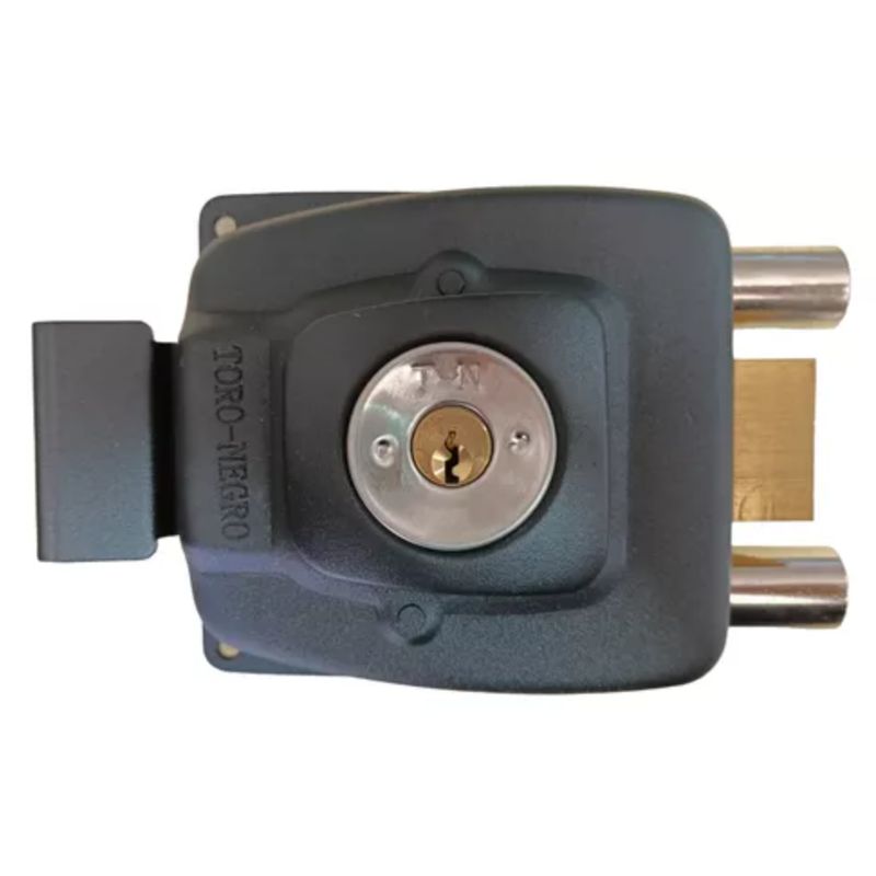 GENERICO - Chapa Para Puerta Color Negro R-tn0013