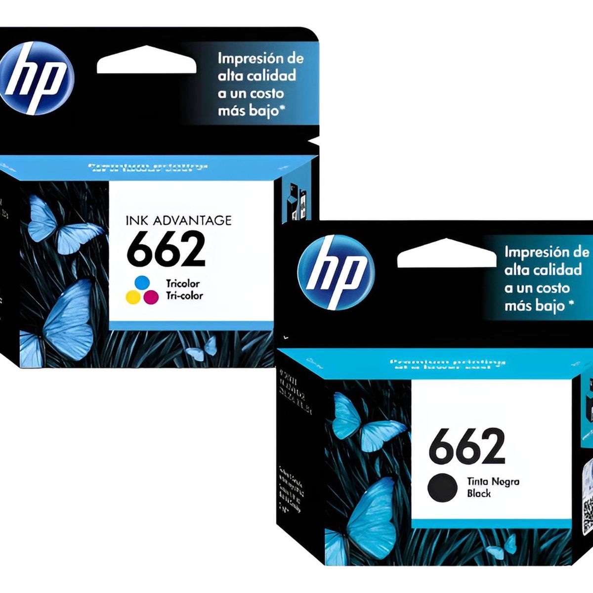 HP - Cartuchos de Tinta hp 662 Original Negro/Tricolor Pack