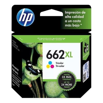 Hp Cartucho De Tinta 662Xl Tricolor Original