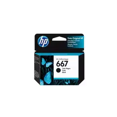 HP - Cartucho 667 Negro Original 1275/2374/2375/2376/2775