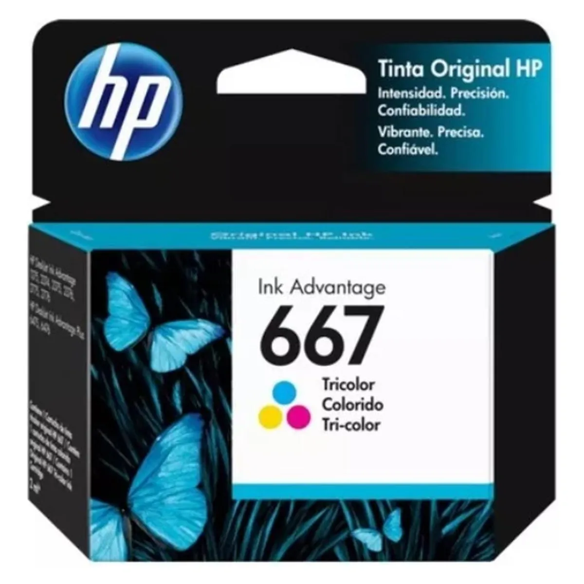 HP - Cartucho de Tinta hp 667 Tricolor Original