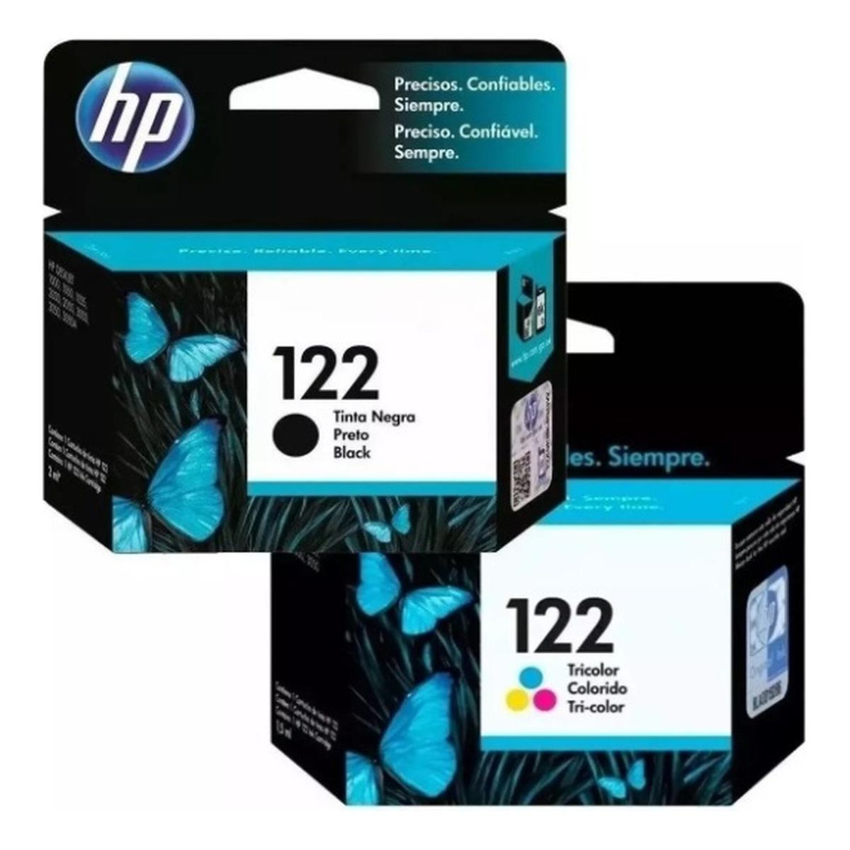 HP - Cartuchos de Tinta hp 122 Original Negro/Tricolor Pack