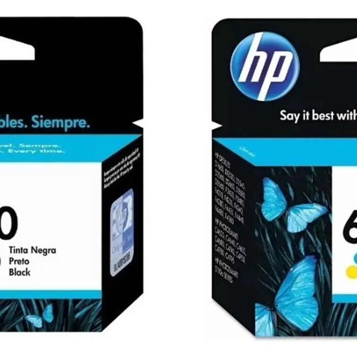 HP - Cartuchos de Tinta hp 60 Original Negro/Tricolor Pack