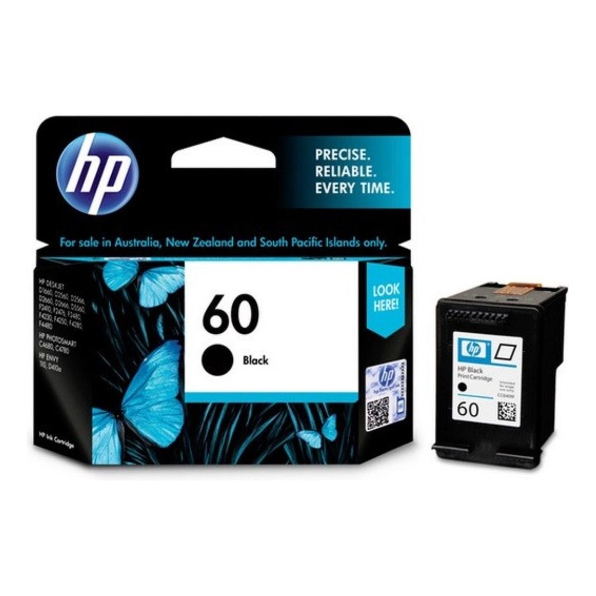 HP - Cartucho de Tinta hp 60 Negro Original