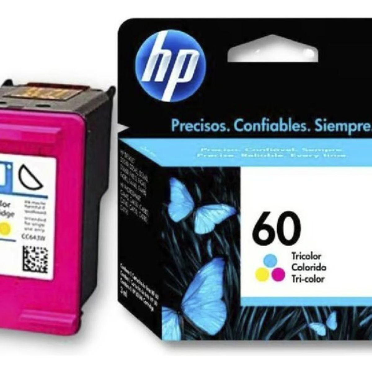 HP - Cartucho de Tinta hp 60 Tricolor Original
