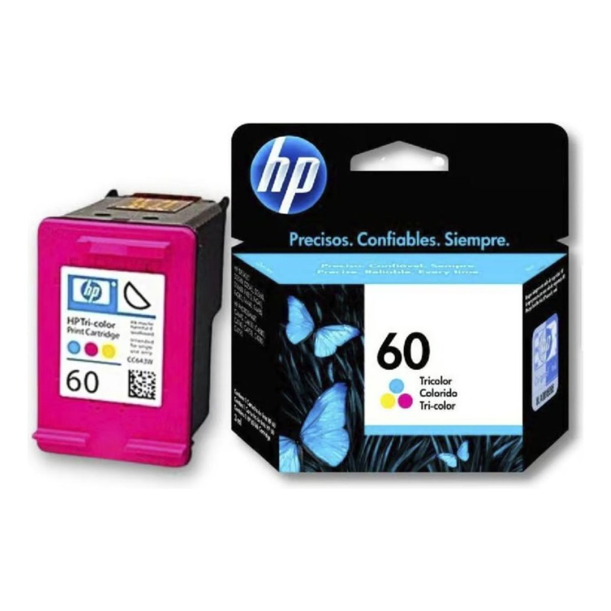 HP - Cartucho de Tinta hp 60 Tricolor Original