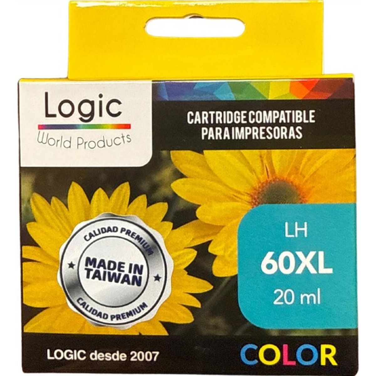 GENERICO - Tinta Compatible para 60XL Tricolor F4230/4240/4280/4435