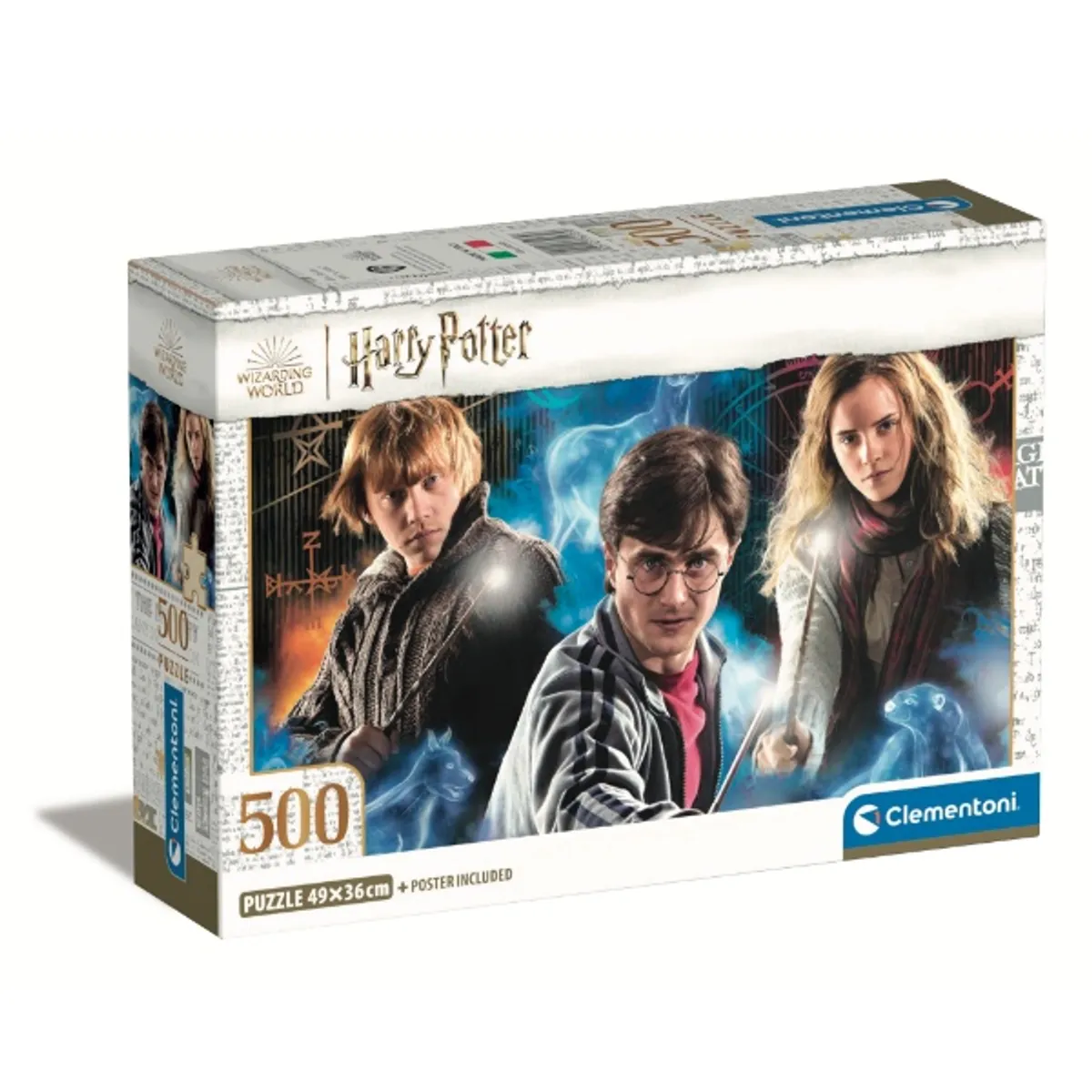CLEMENTONI - Puzzle 500 piezas Harry Potter 2 Compact