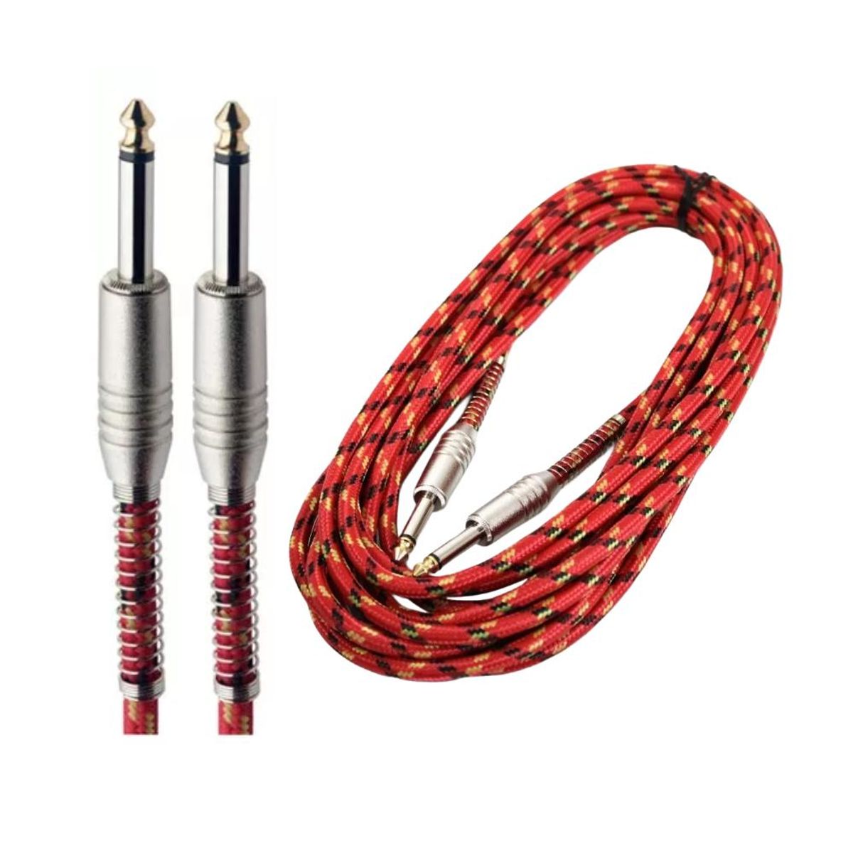 TITANIUX - Cable Plug Plug Para Parlante Y Audio 6 Metros PB-L0