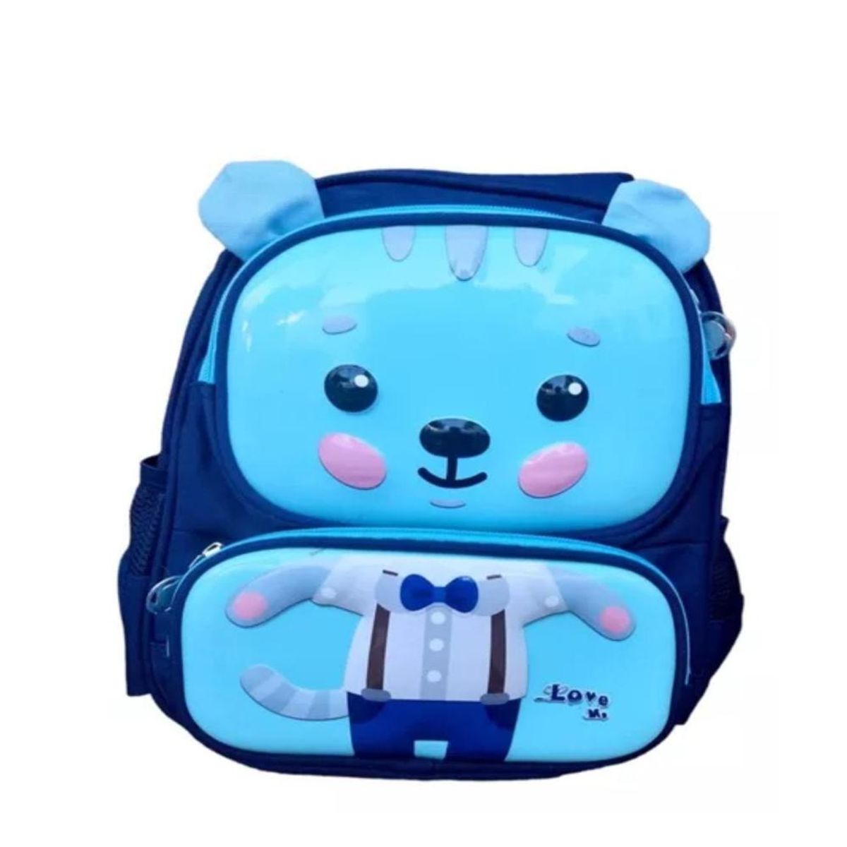 AK SPORT - Mochila 3d Pre Escolar Unisex PB-D8 - Celeste