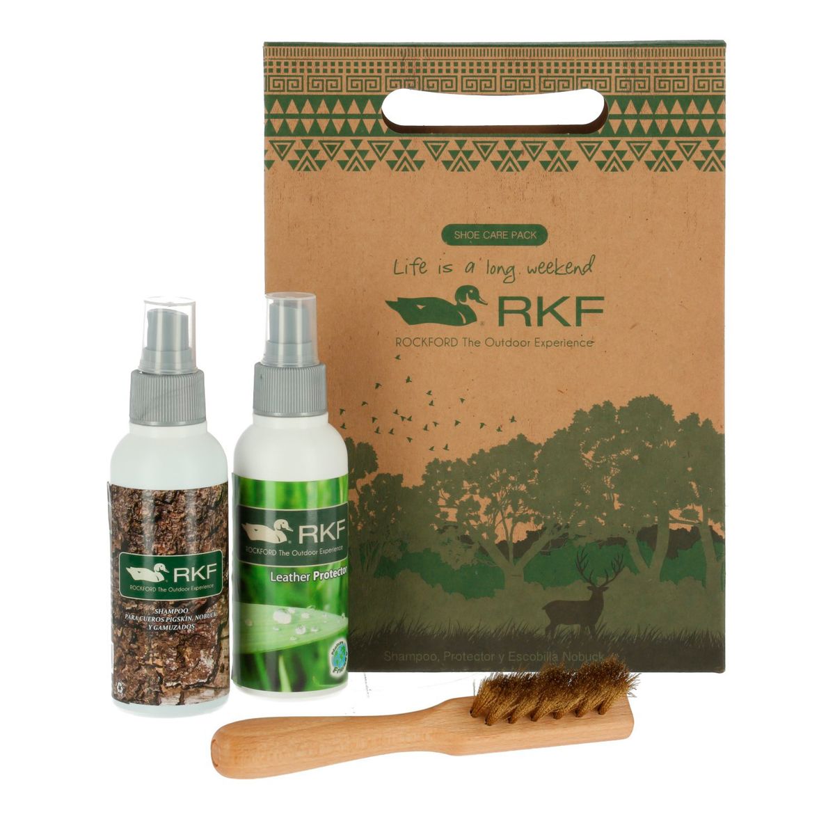 ROCKFORD - Pack Limpieza Cuero Gamuzado Rck Care Gam ROCKFORD